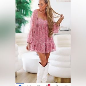 Small floral dress